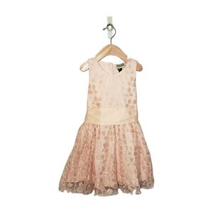 NWT Sophie Catalou Size 4 Toddler Girl Pink Floral Lace Party Dress